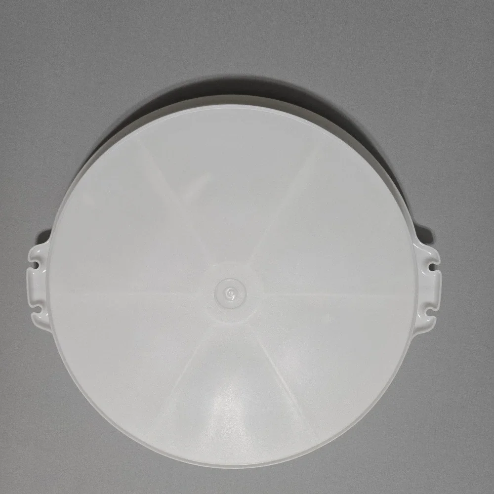 Tupperware 405-9 Divided‎ Servalier 224-9 Lid Vintage White Round 11.5